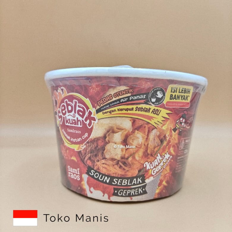 [TM02080] SAMI RAOS Soun Seblak Geprek (125 g)