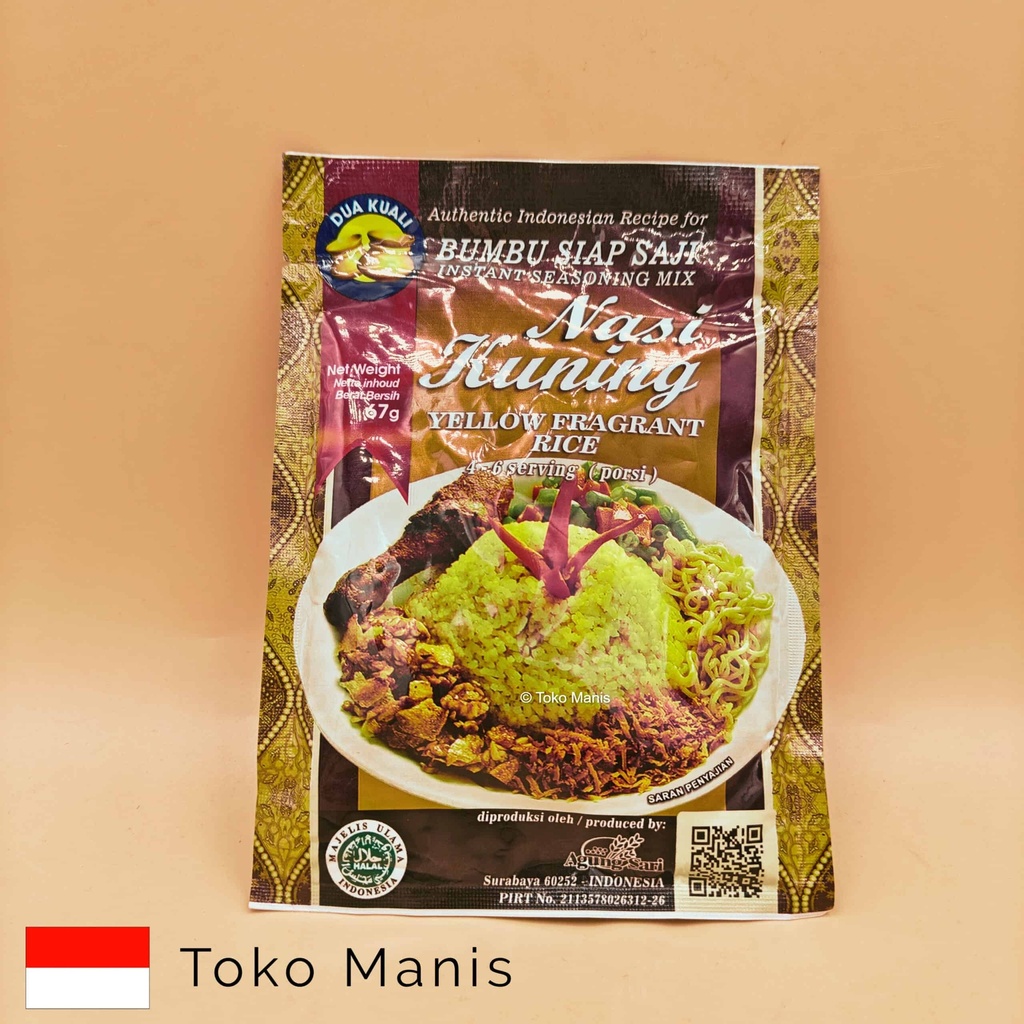 DUA KUALI Nasi Kuning (67 g)