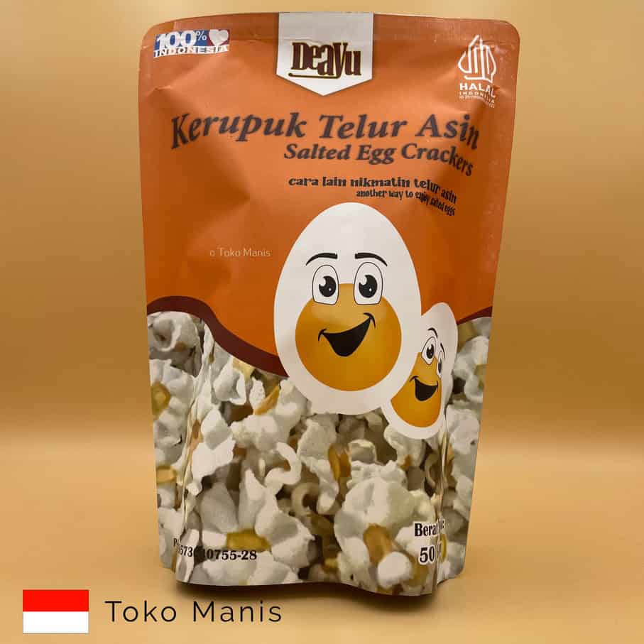[TM02110] DEAYU Kerupuk Telur Asin (50 g)