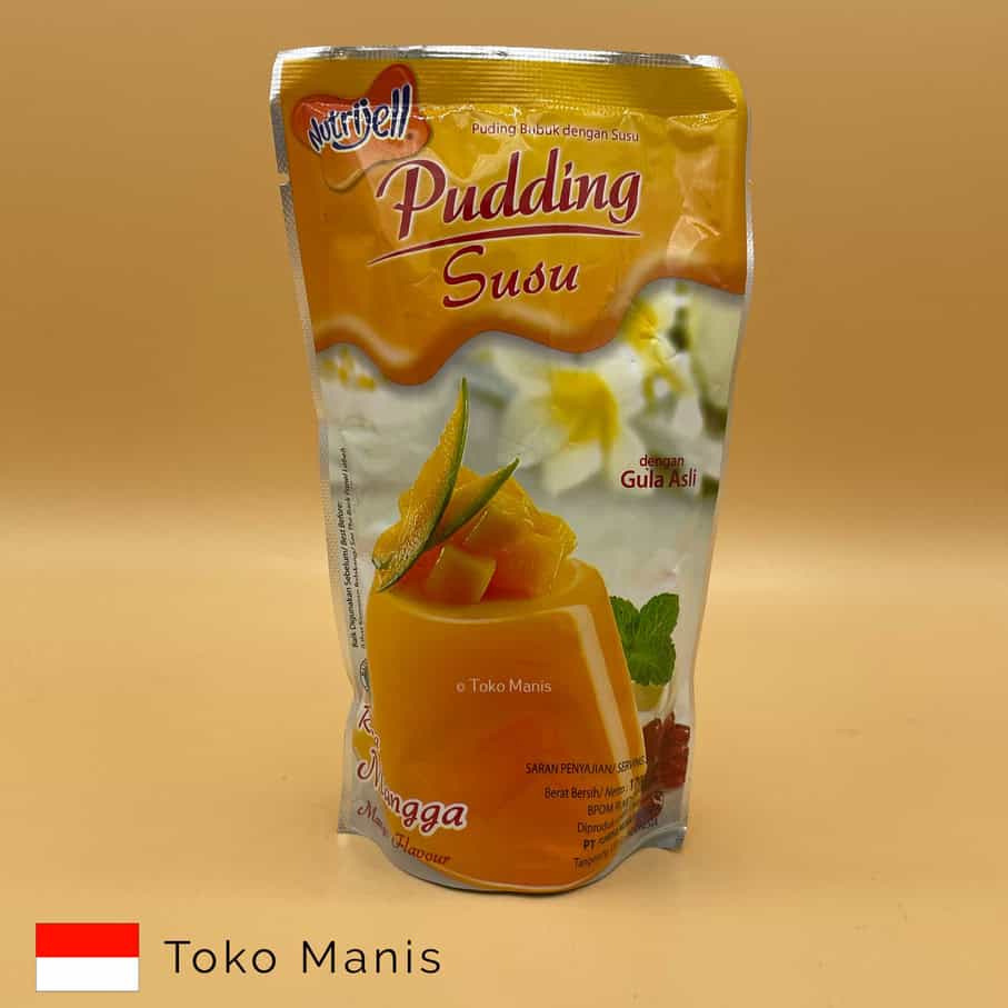 NUTRIJELL Puding Susu Rasa Mangga (170 g)