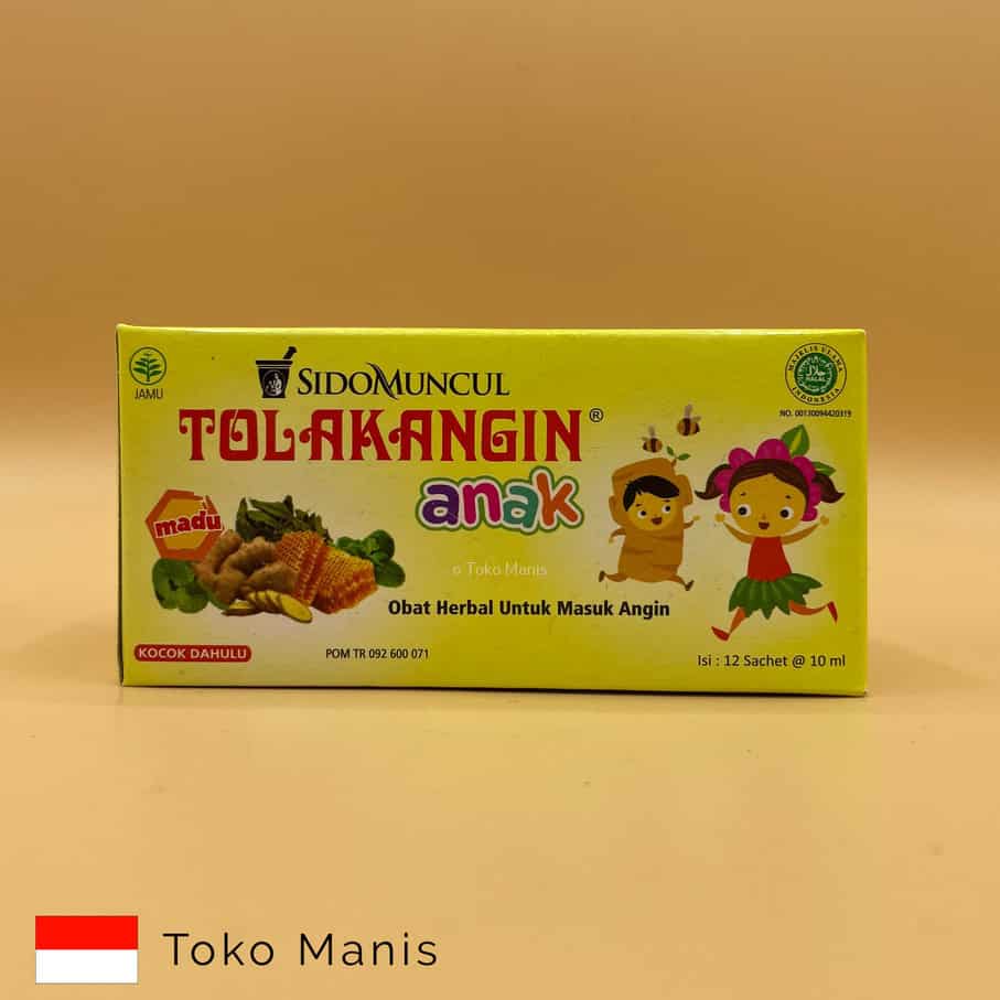 [TM02161] TOLAK Angin Cair Anak 12 Sachet (10 ml)