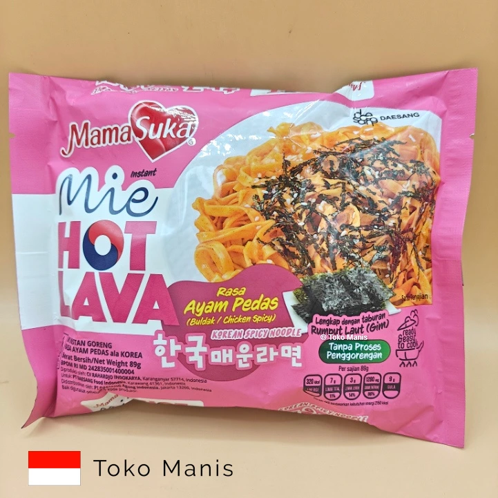 MAMASUKA Mie Hot Lava (89 g)