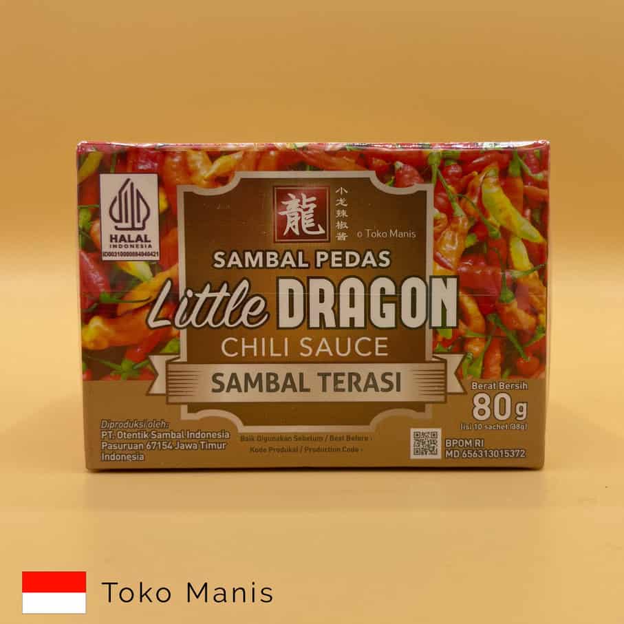 LITTLE DRAGON Sambal Terasi 10 × (8 g)