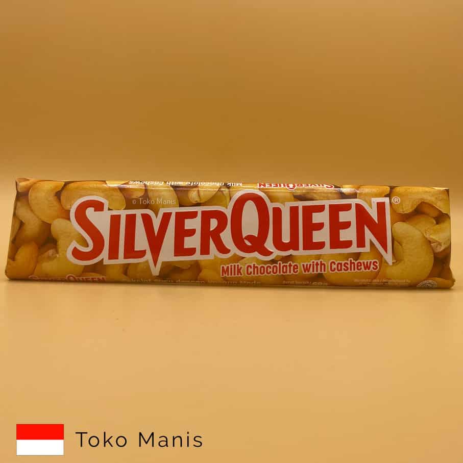 SILVERQUEEN Milk Chocolate with Cashew (55 g)