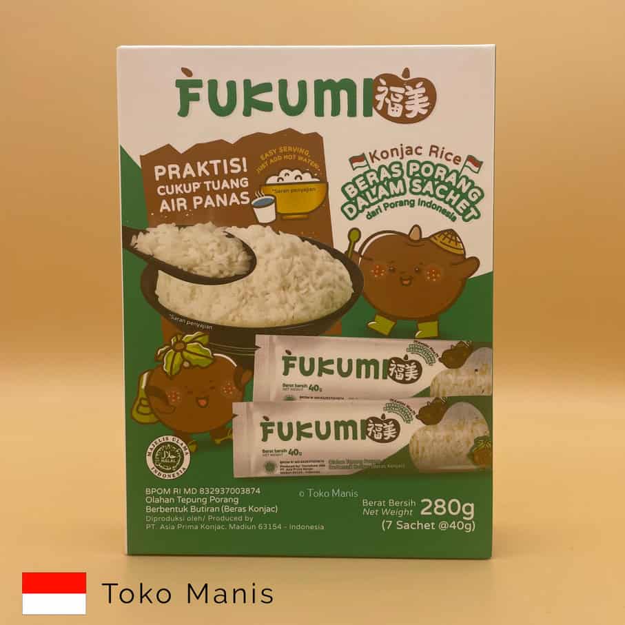 [TM02272] FUKUMI Beras Porang 7 Sachet (40 g)