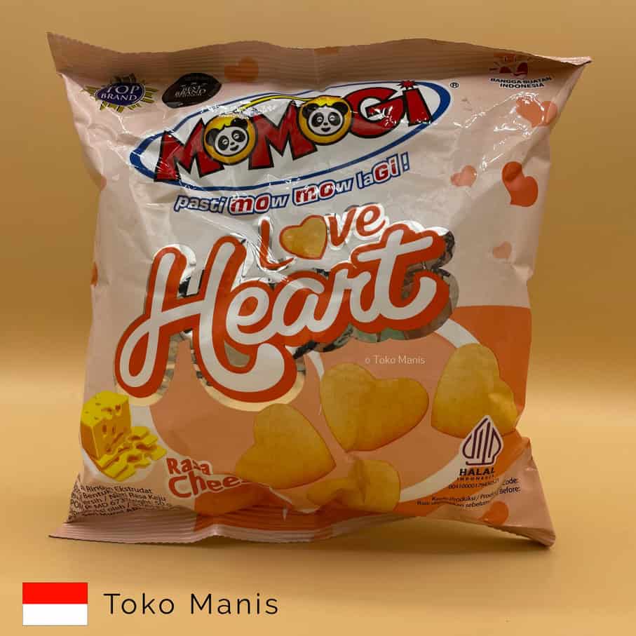 [TM02274] MOMOGI Snack Heart (20 g)