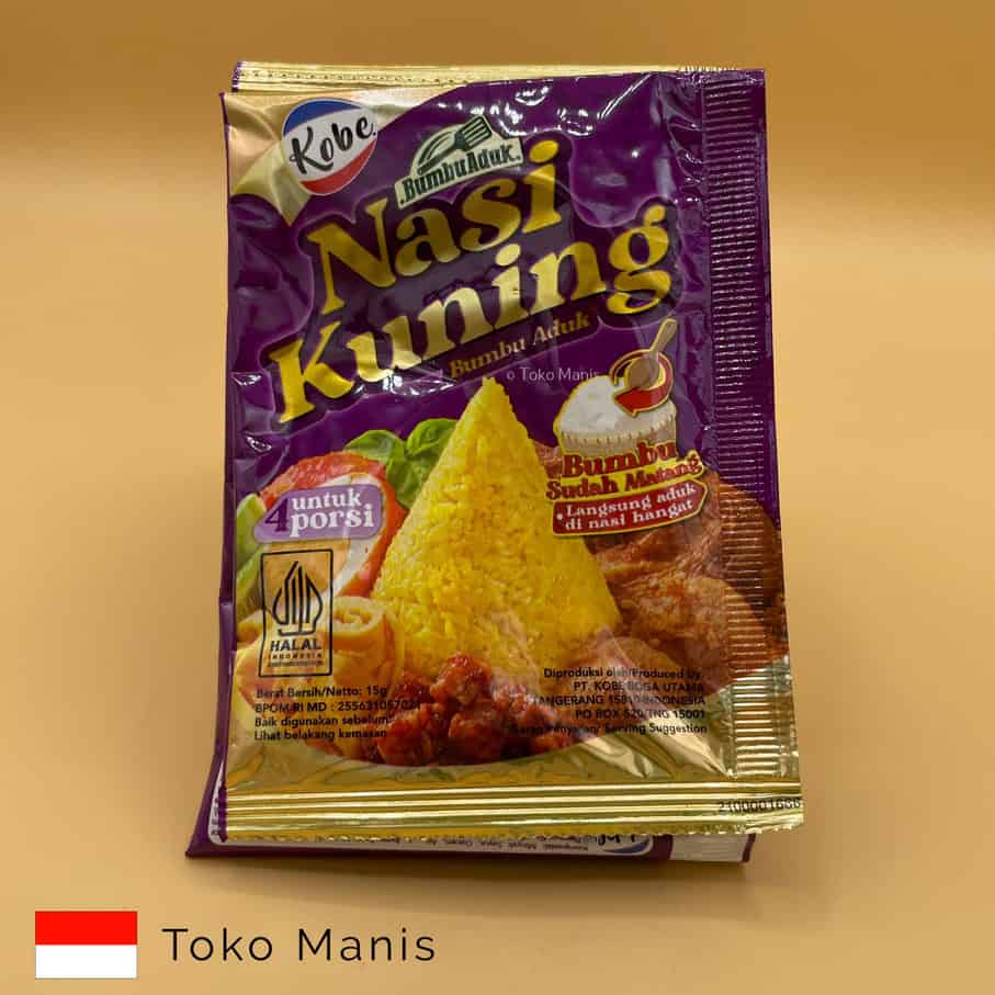 KOBE Bumbu Nasi Kuning (15 g)