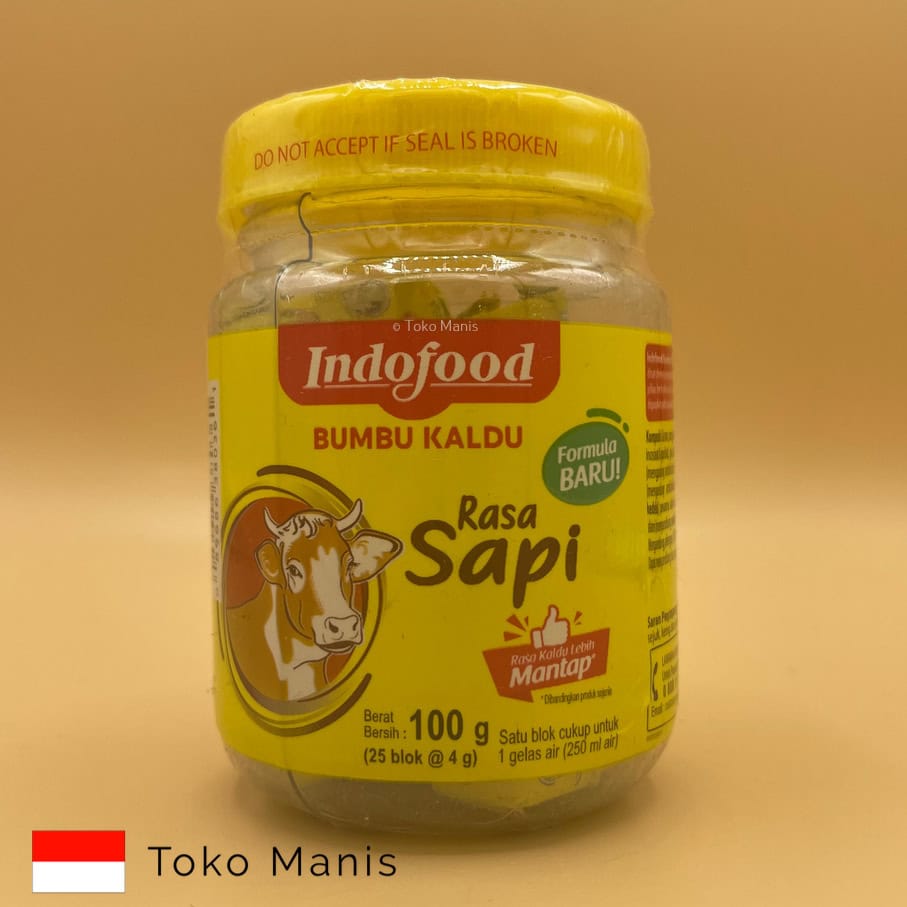 INDOFOOD Bumbu Kaldu Blok Rasa Sapi (25 × 4 g)