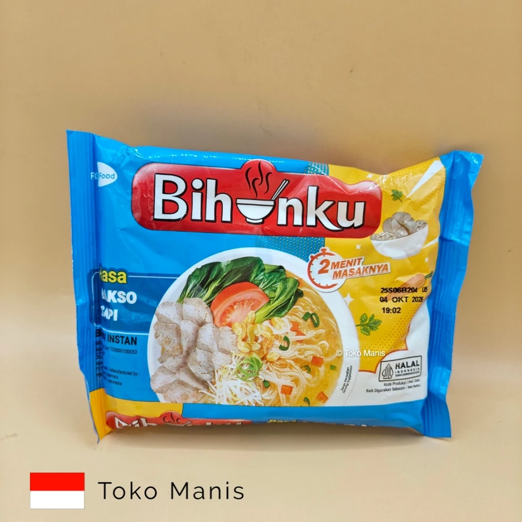 [TM00457] BIHUNKU Bakso Sapi (55 g)