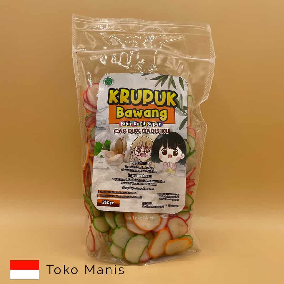 [TM02376] DUA GADISKU Krupuk Hula Hula Mini (250 g)