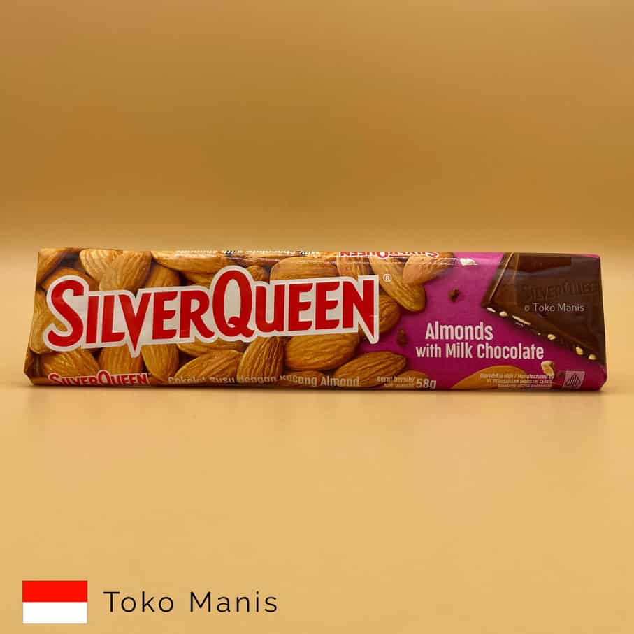 [TM02418] SILVERQUEEN Almonds Milk Chocolate (55 g)