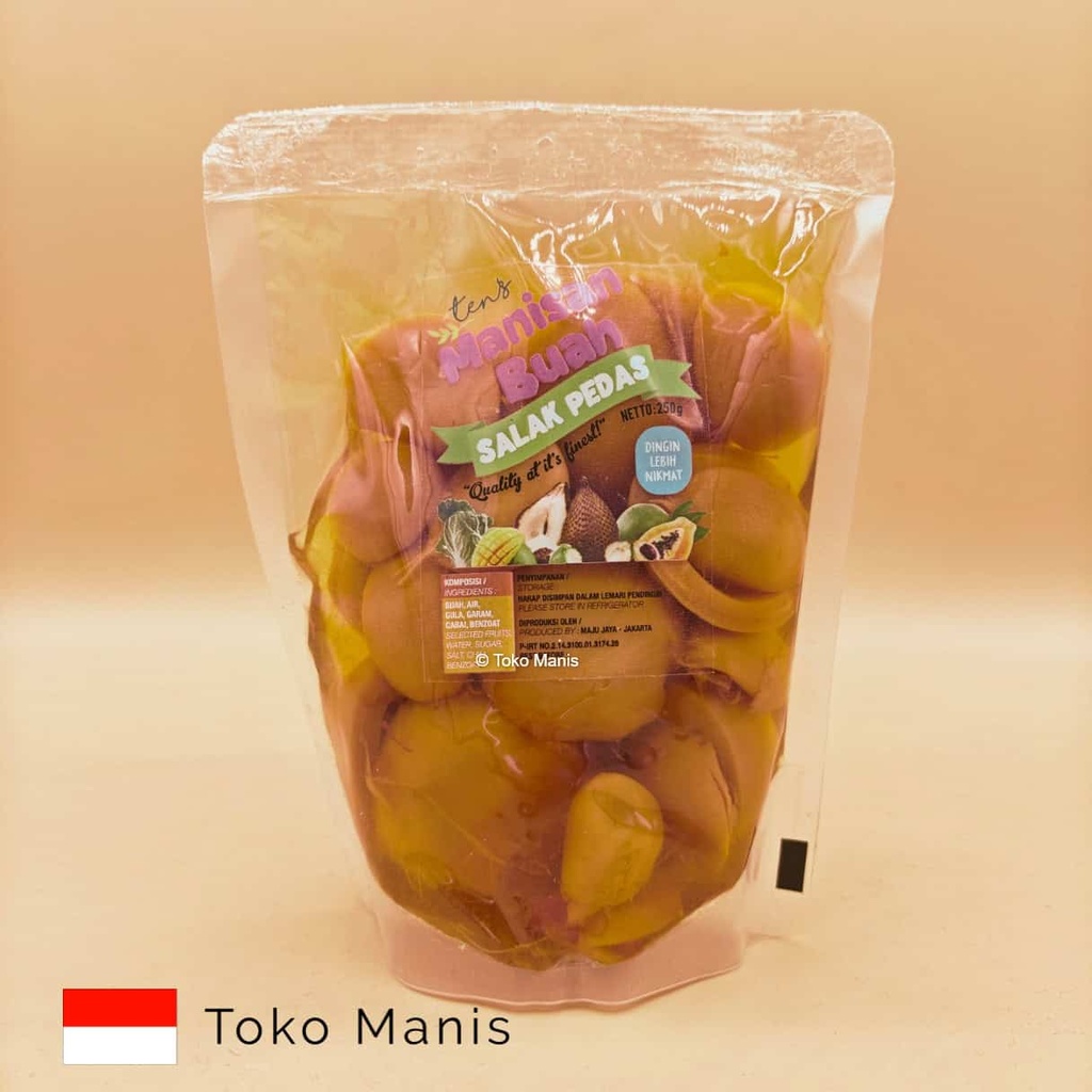 [TM02432] TENS Manisan Buah Salak Pedas (250 g)