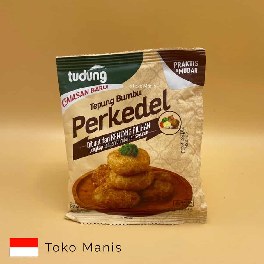 TUDUNG Perkedel Lengkap Sayuran (50 g)