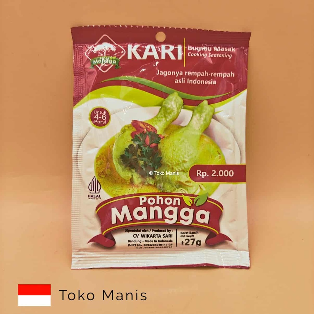 [TM02513] POHON MANGGA Kari (27 g)