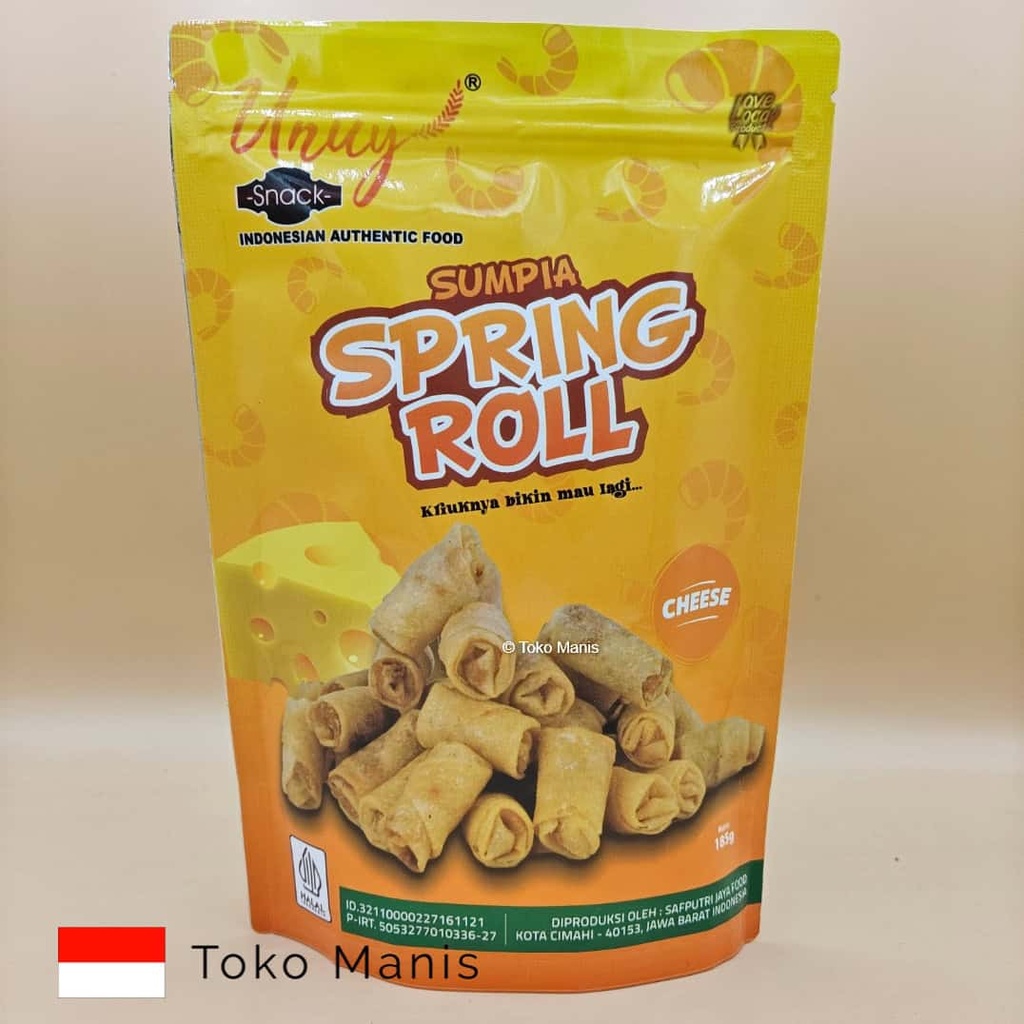 [TM02551] UNUY Sumpiah Udang Keju (185 g)