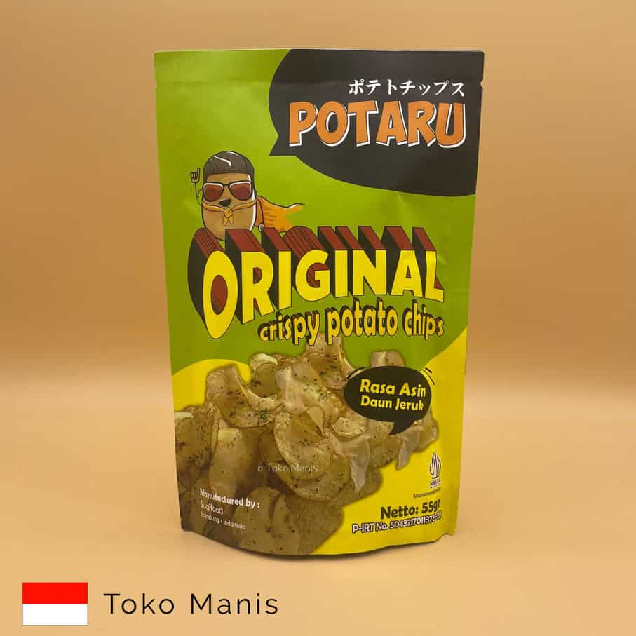 [TM02609] POTARU Crispy Potato Chips Original (55 g)