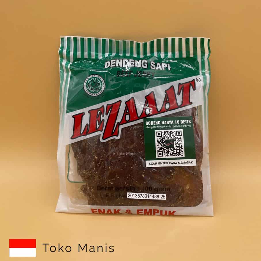 [TM02614] LEZAAAT Dendeng Sapi (100 g)