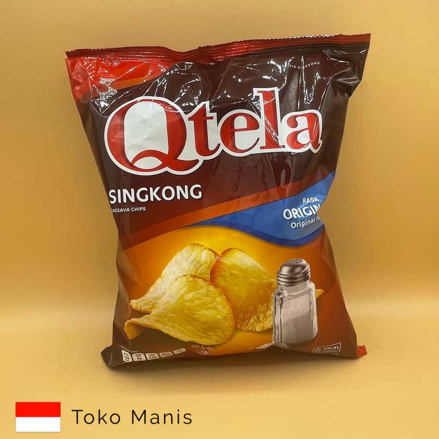 [TM02618] QTELA Cassava Chips Original (180 g)