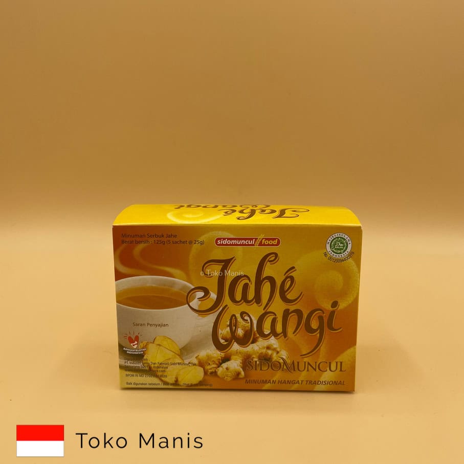 SIDOMUNCUL Jahe Wangi Ginger Drink (5 Sachet x25 g)
