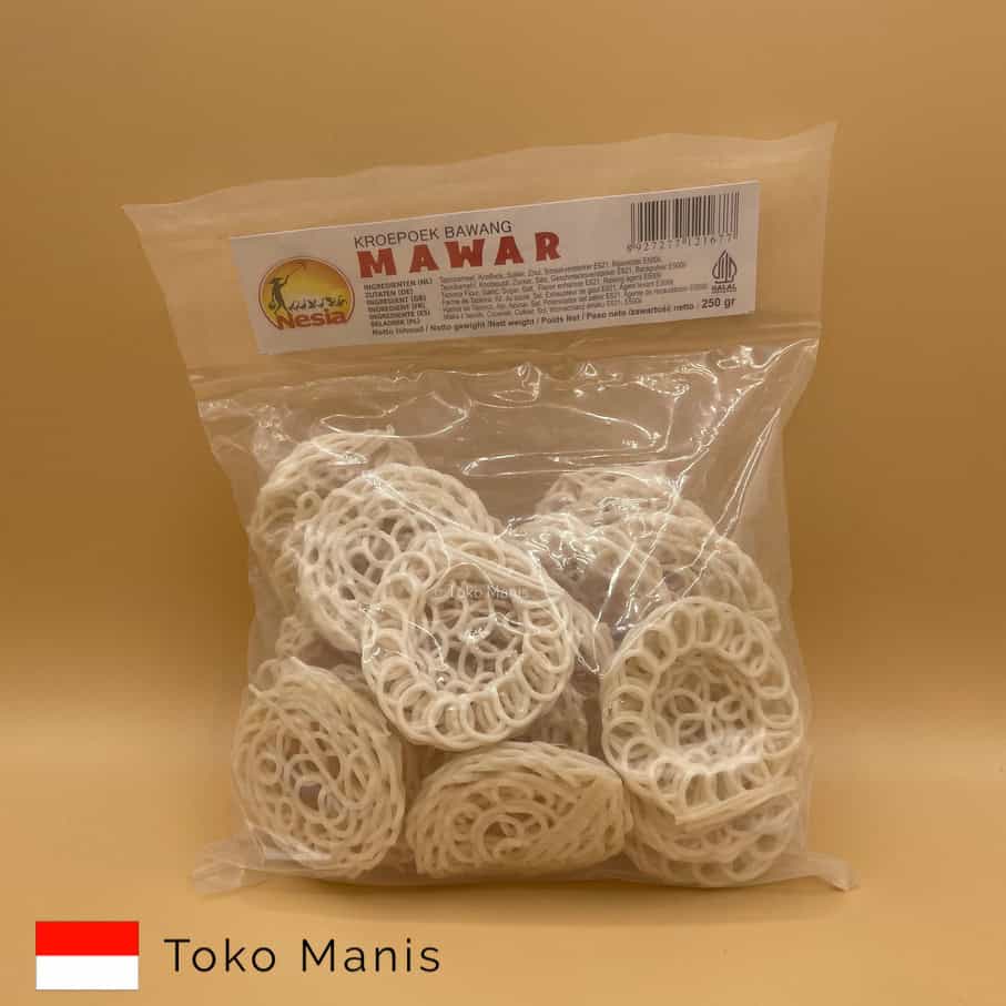NESIA Krupuk Mawar Putih Mentah (250 g)