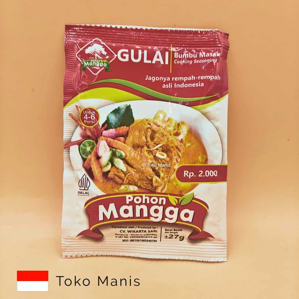 [TM02630] POHON MANGGA Gulai (27 g)