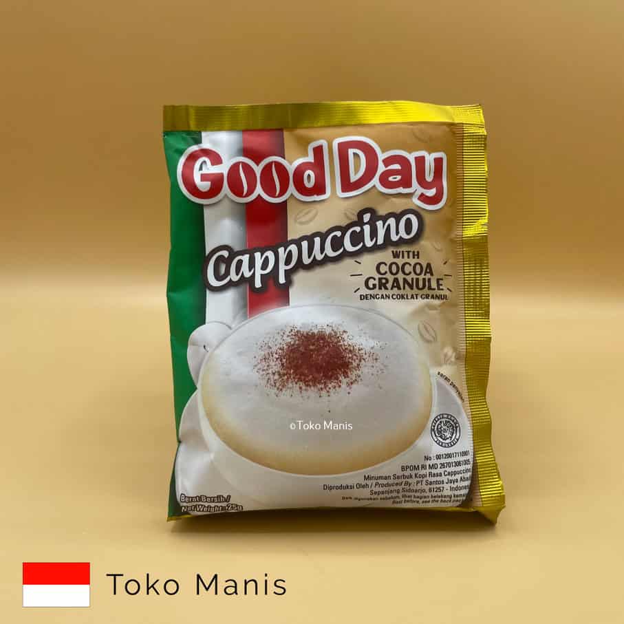 [TM02647] GOOD DAY Cappuccino with Choco Granule (10 Sct x 25 g)