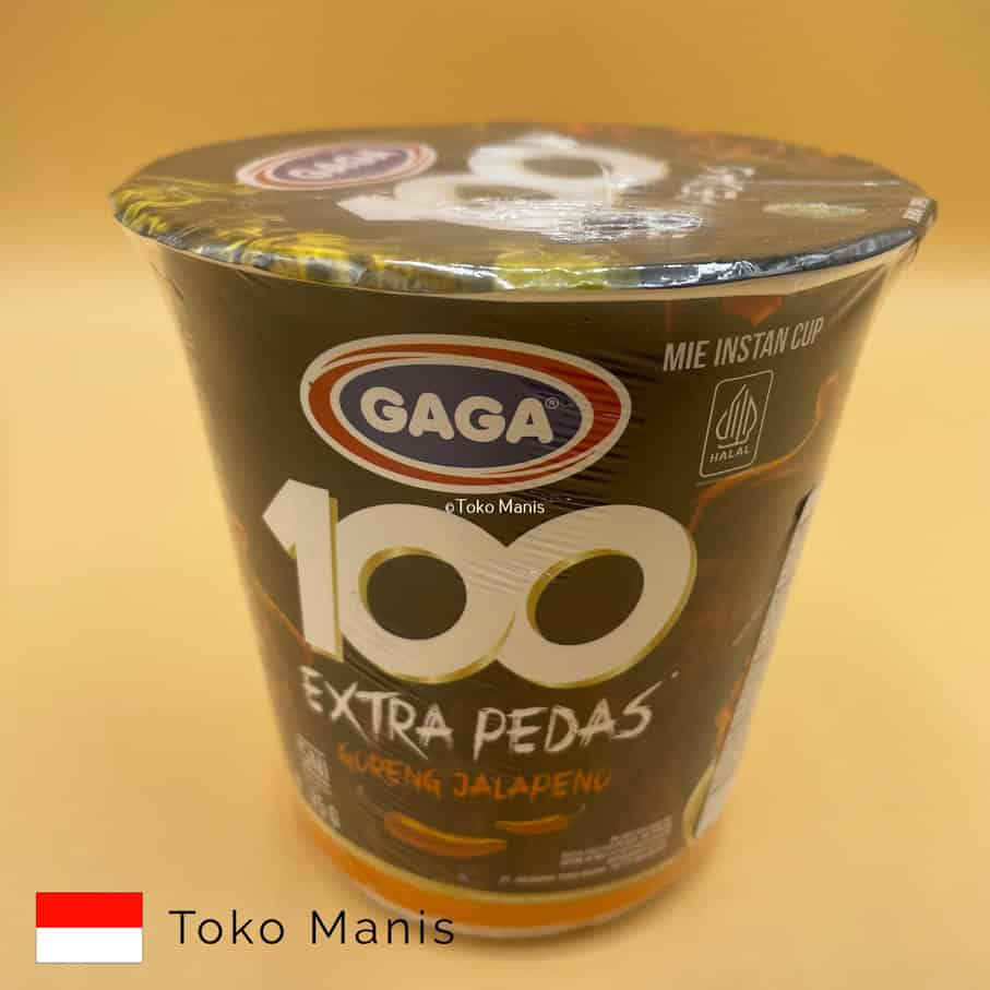 [TM02650] GAGA 100 Extra Pedas Goreng Jalapeno Cup (75 g)