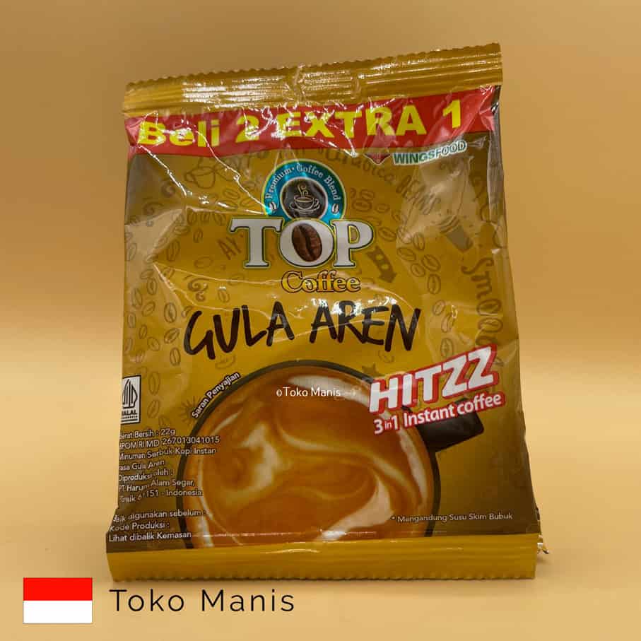 [TM02658] TOP Kopi Gula Aren 10 + 5 Sachet (22 g)
