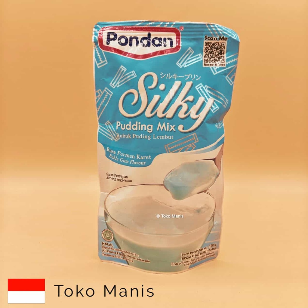 PONDAN Silky Pudding Bubble Gum (100 g)