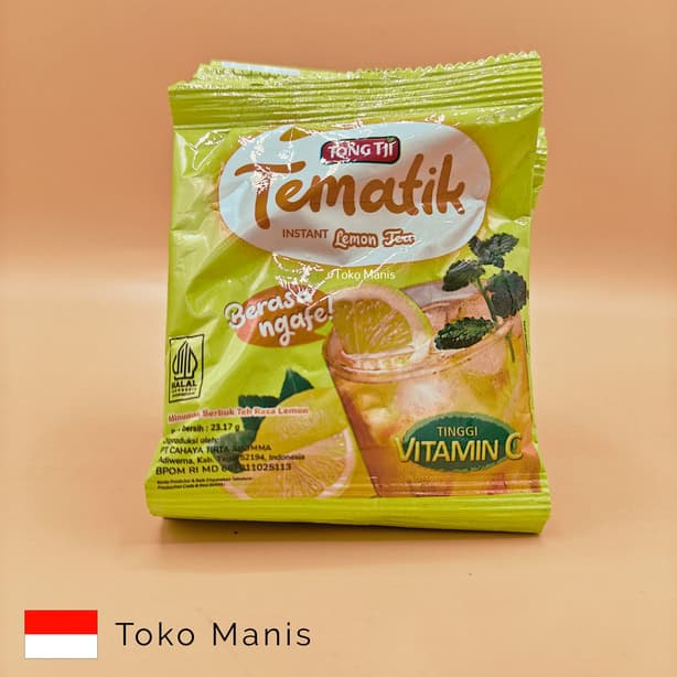 [TM02785] TONG TJI Tematik Lemon Tea 10 Sachets (23.17 g)