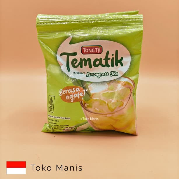 [TM02786] TONG TJI Tematik Lemongrass 10 Sachets (29 g)