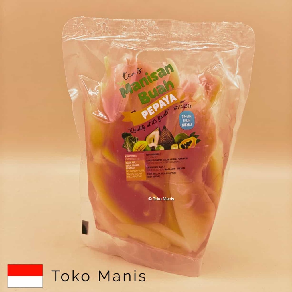 [TM02822] TENS Manisan Pepaya Manis (250 g)