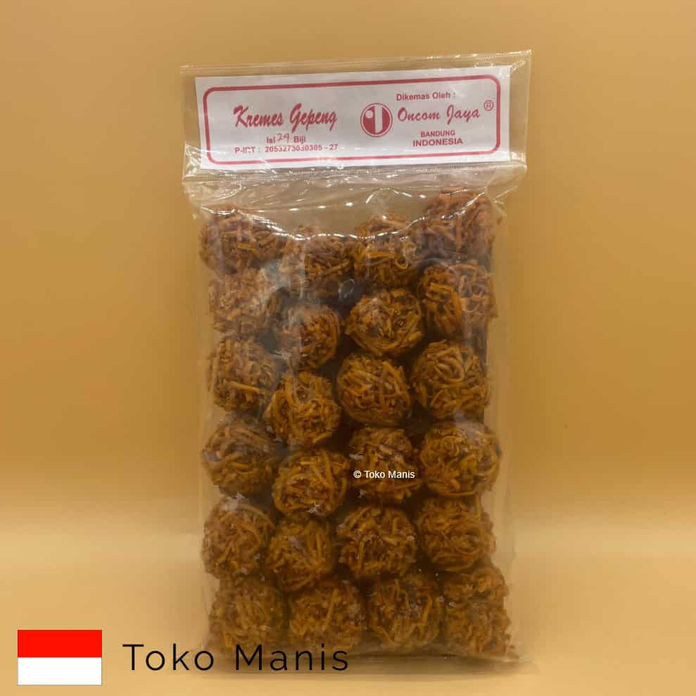 [TM02835] ONCOM JAYA Kremes Ubi Kecil Isi 24 pcs