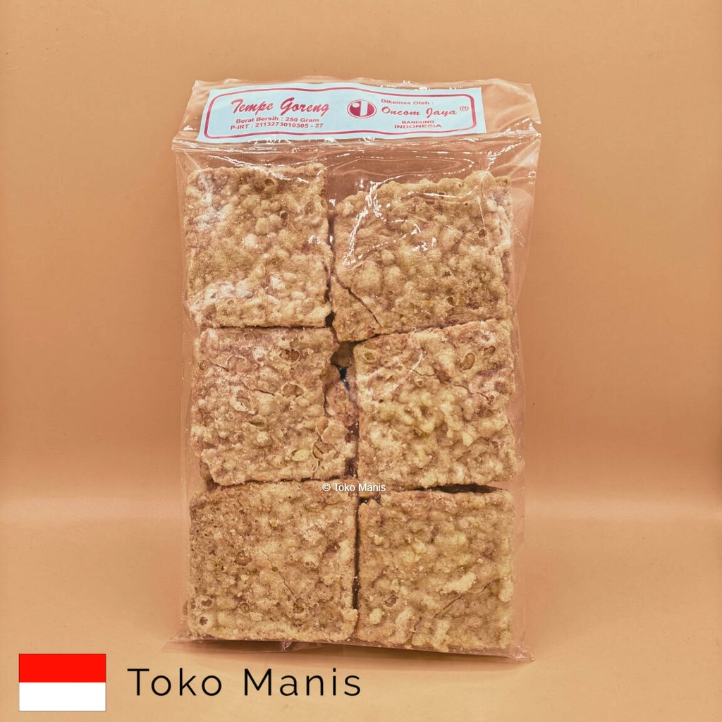 [TM02837] ONCOM JAYA Tempe Asin Original (250 g)