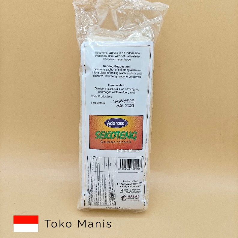 [TM02853] ADA RASA Sekoteng Ginger Tea (5sct x 30 g)