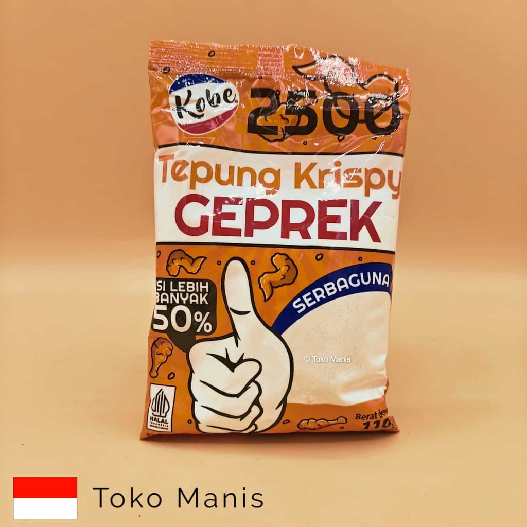 [TM02883] KOBE Tepung Geprek Krispi (110 g)