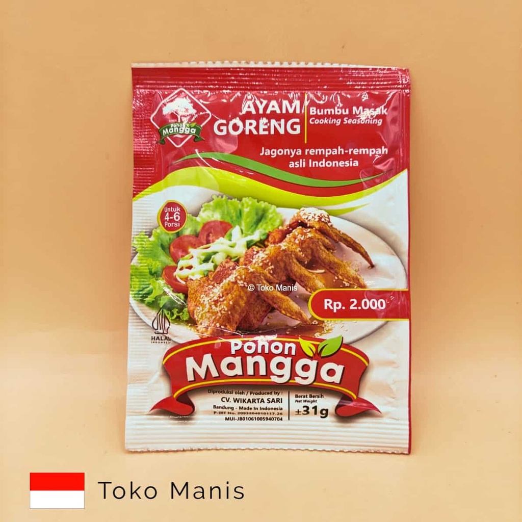 [TM02886] POHON MANGGA Ayam Goreng (31 g)