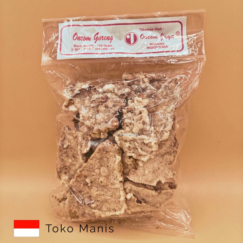 [TM02921] ONCOM JAYA Oncom Goreng (250 g)