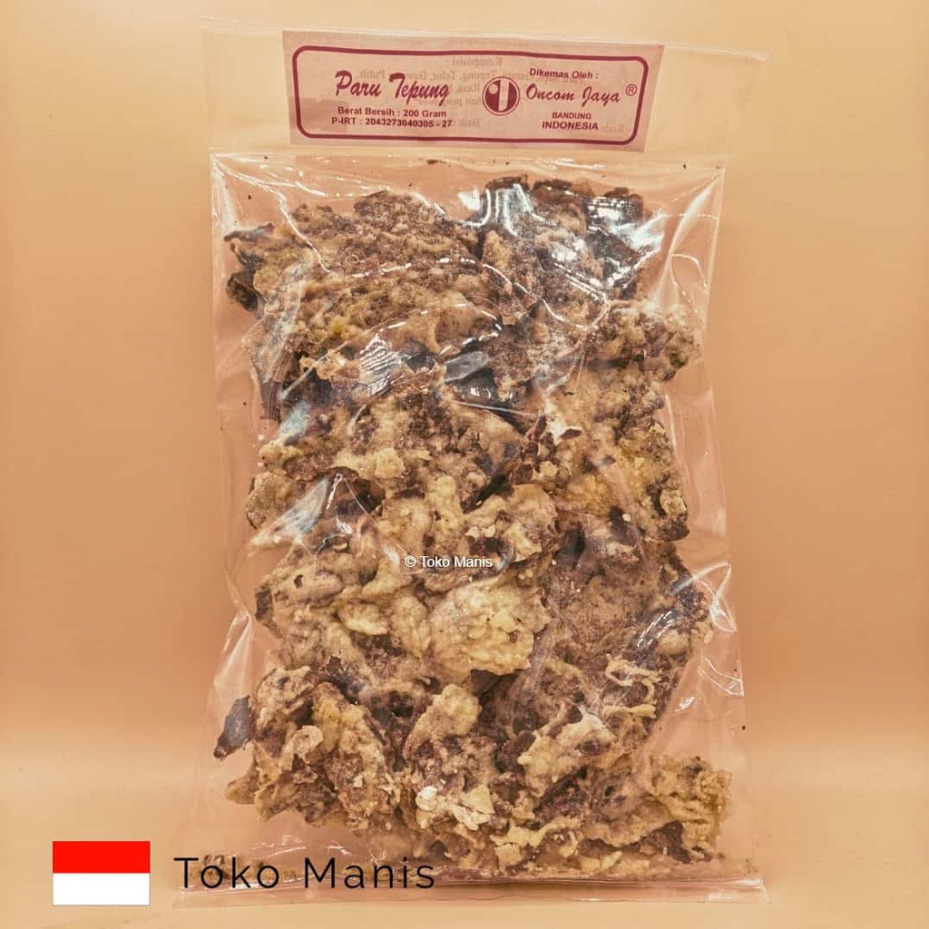 [TM02922] ONCOM JAYA Paru Tepung (200 g)