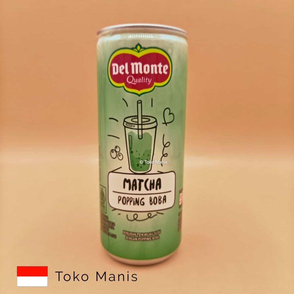 [TM02960] DELMONTE Boba Matcha (240 ml)