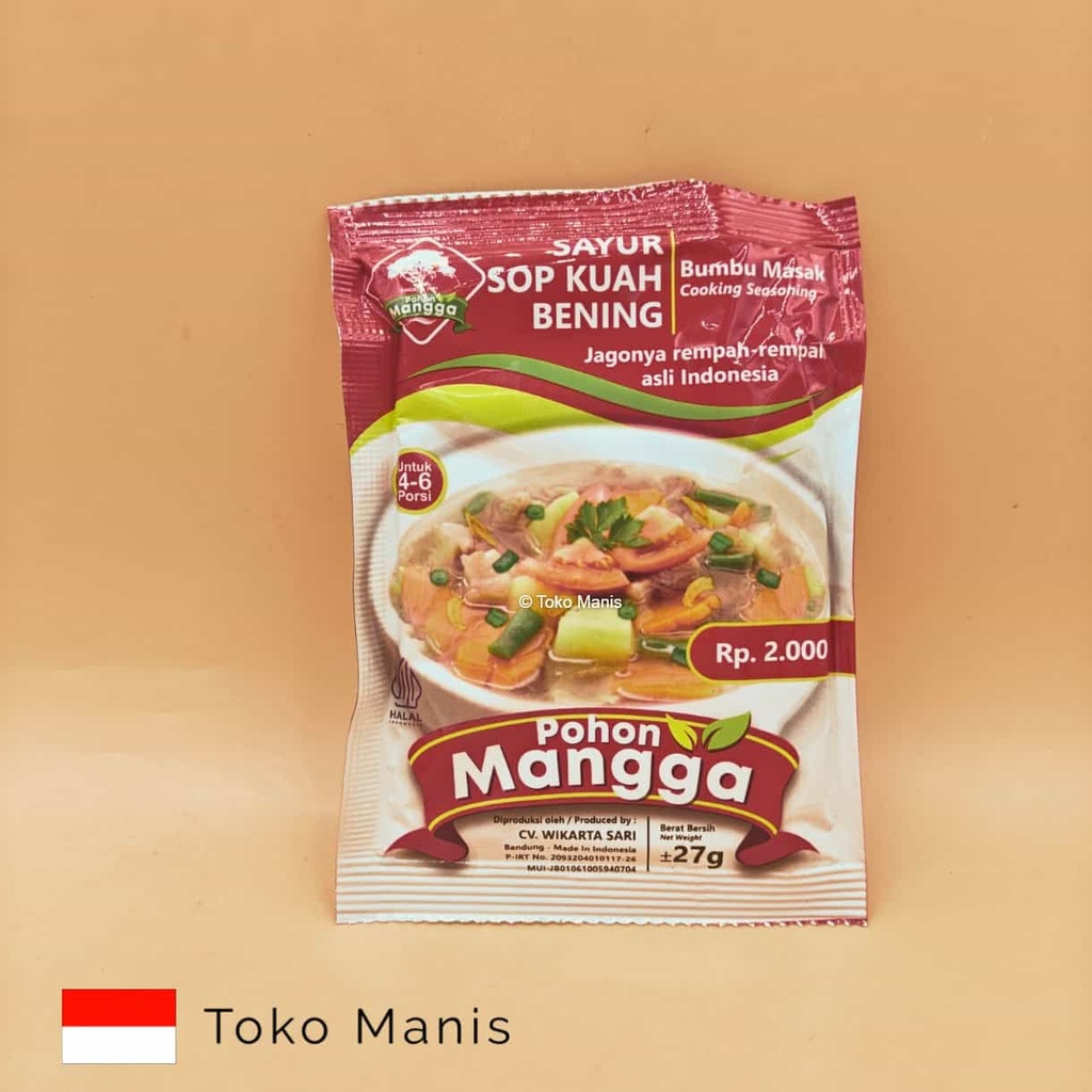 POHON MANGGA Sayur Sop Kuah Bening (27 g)
