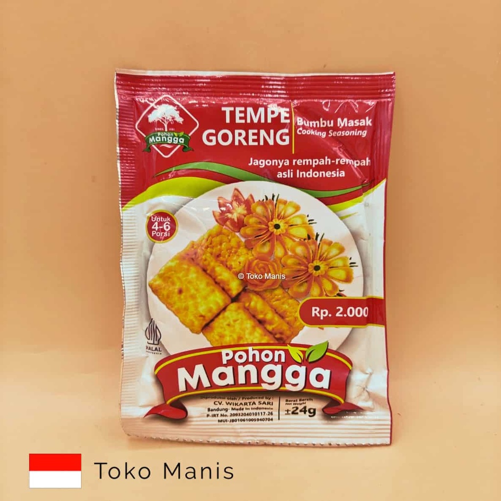 POHON MANGGA Tempe Goreng (24 g)