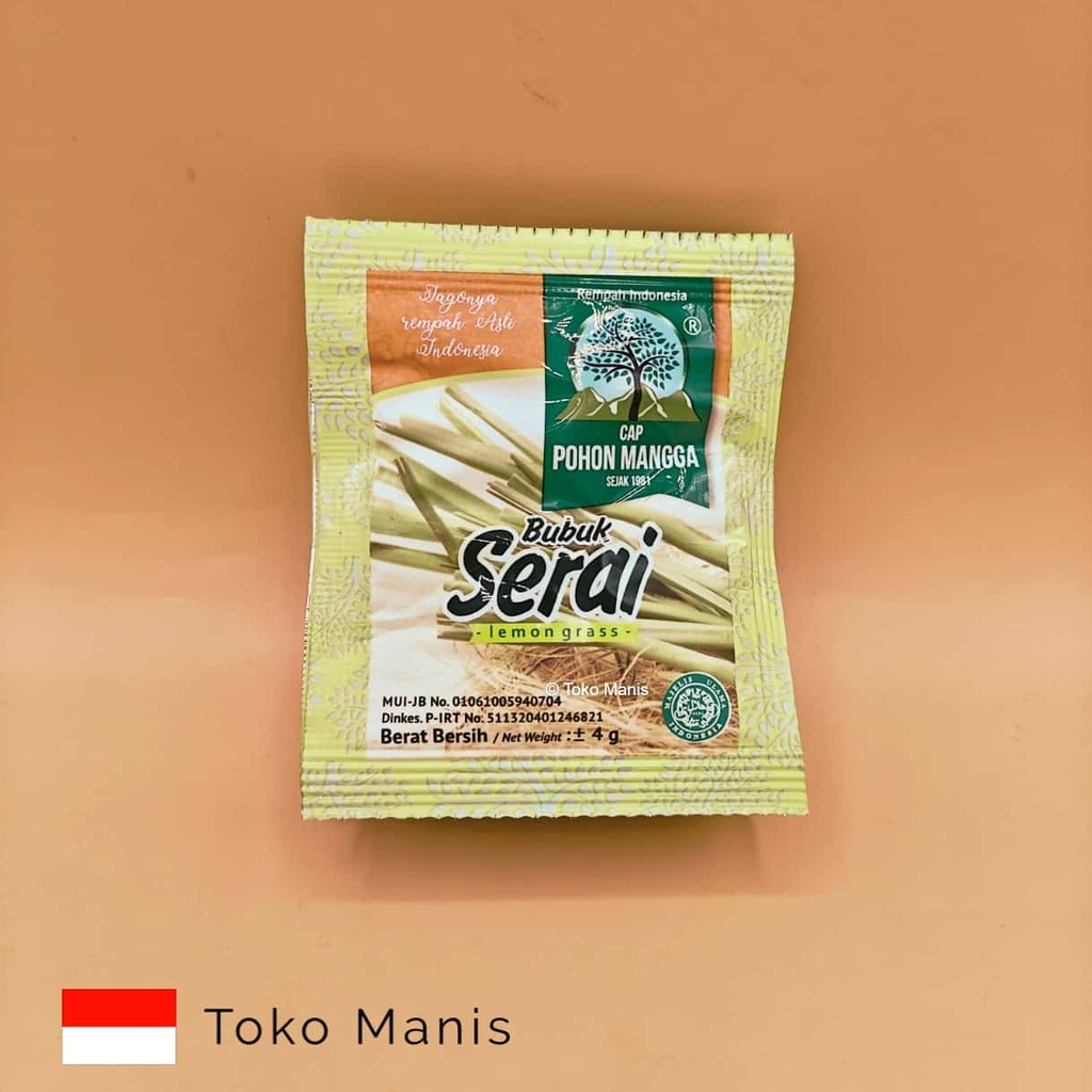 POHON MANGGA Bubuk Serai 6 Sachets (4 g)