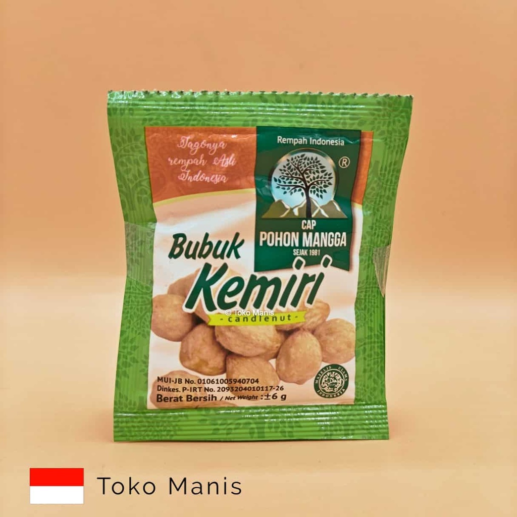POHON MANGGA Bubuk Kemiri (6 Sachetsx6 g)