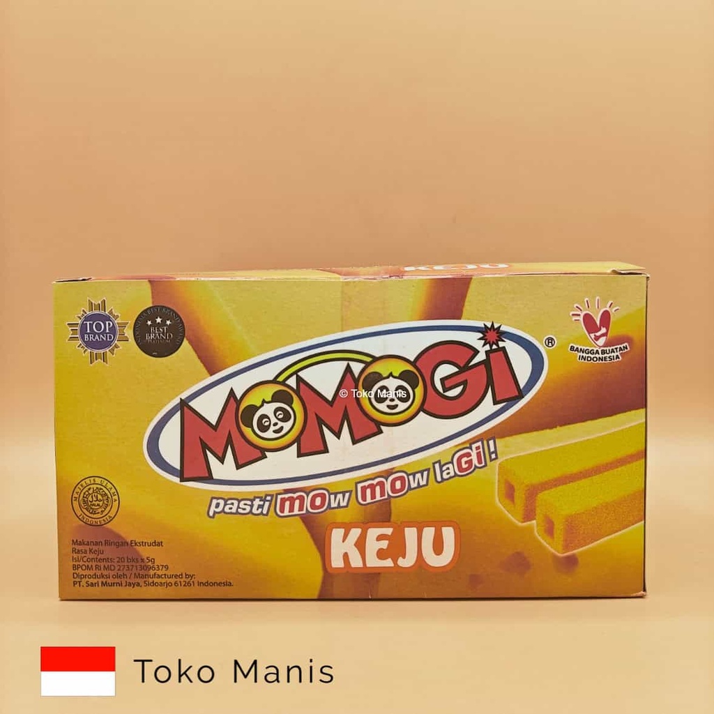 [TM02988] MOMOGI Stick Keju 20 pcs (5 g)