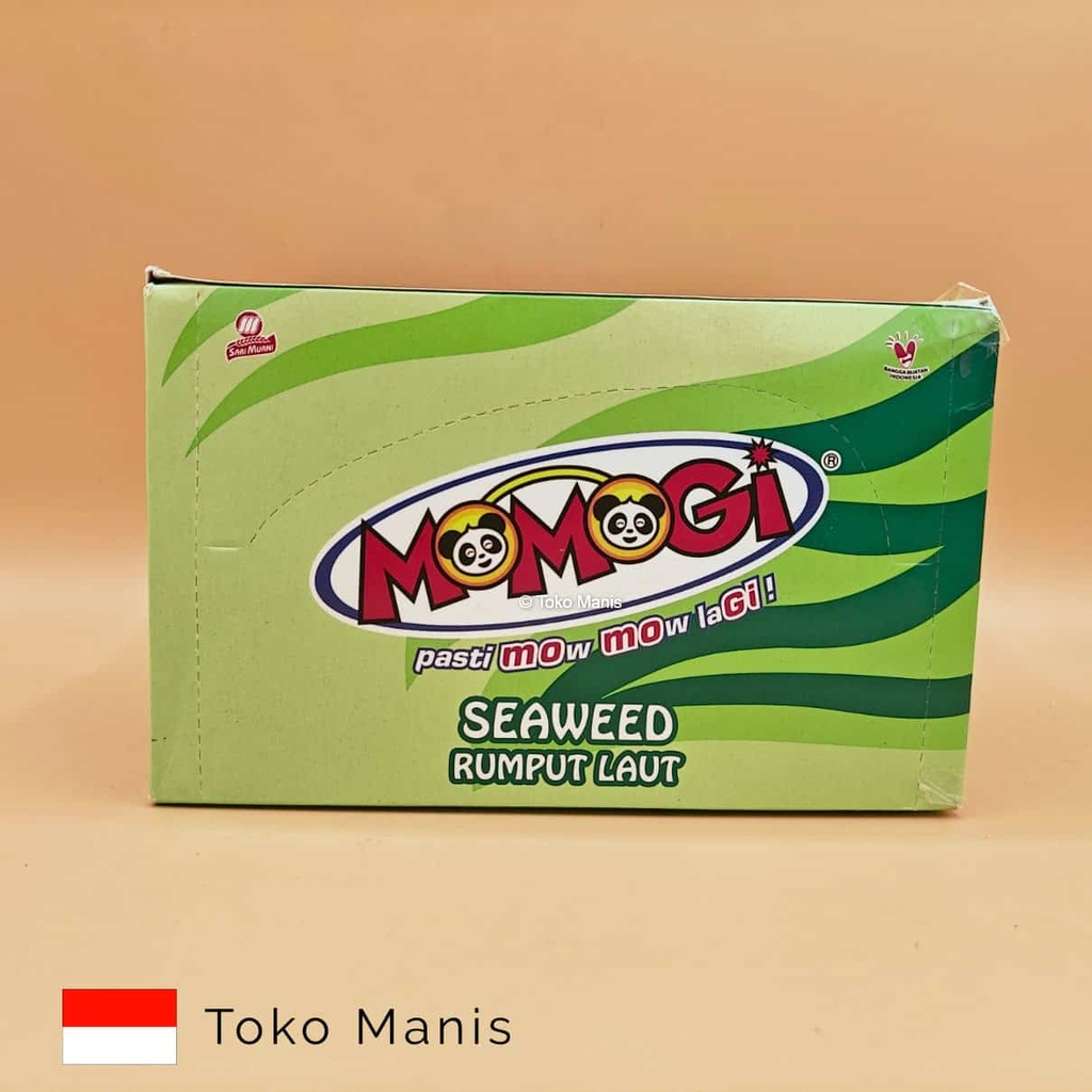 [TM02990] MOMOGI Rumput Laut Stick 10 pcs (12 g)