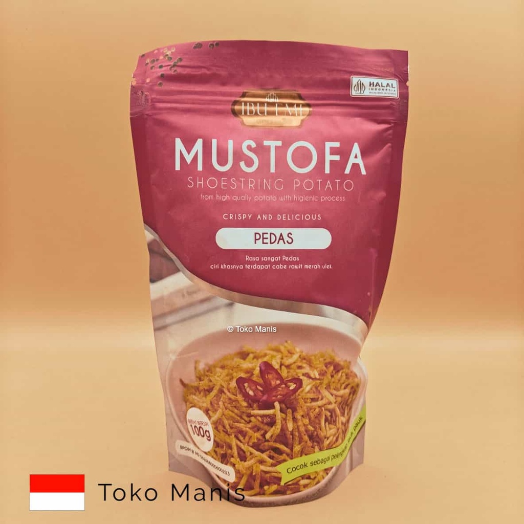 [TM02999] MUSTOFA IBU EMI Pedas (100 g)