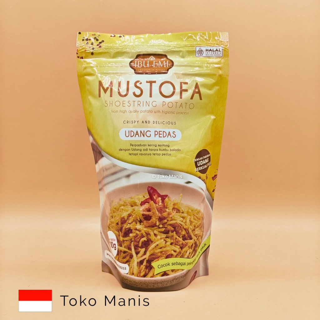 MUSTOFA IBU EMI Udang Pedas (100 g)