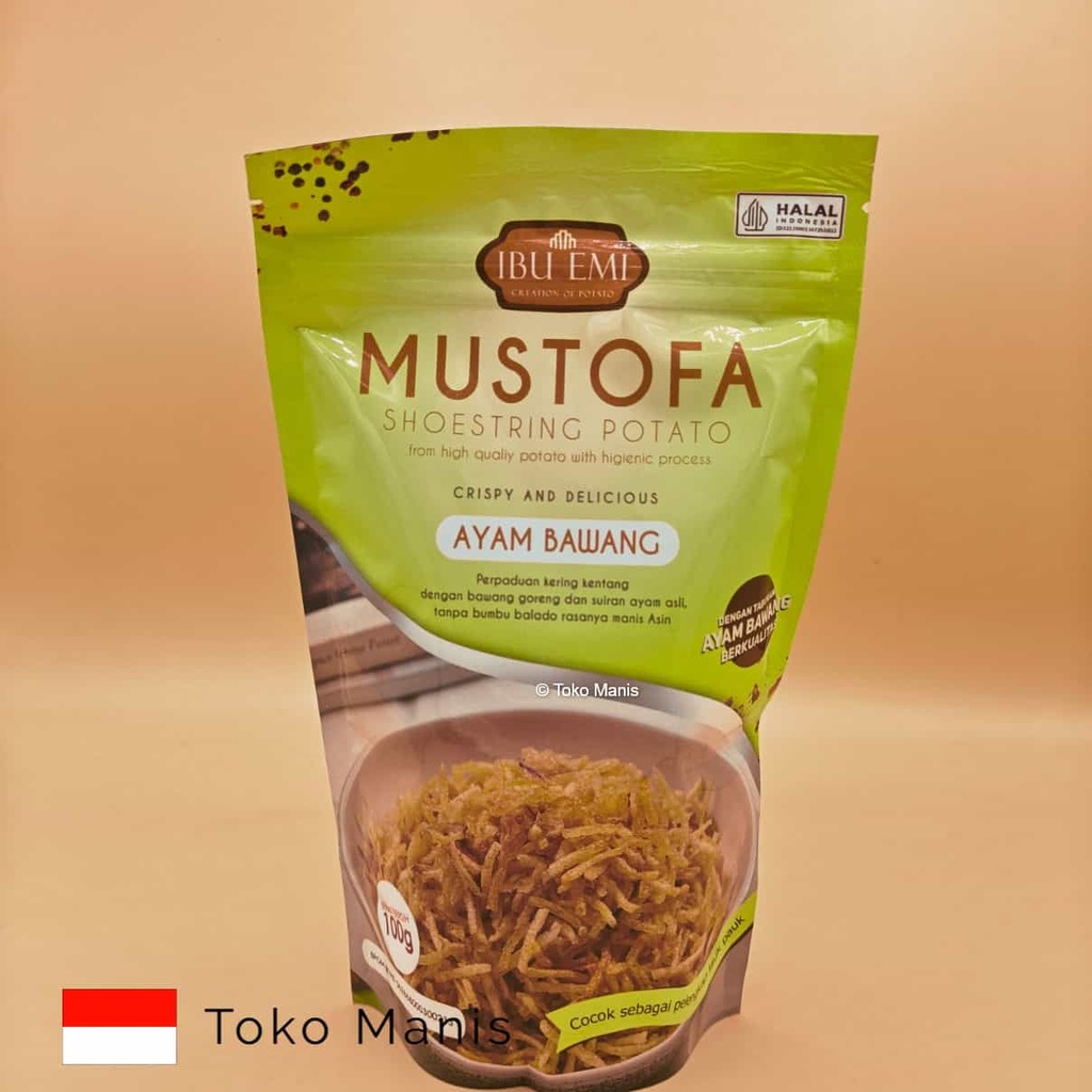 [TM03003] MUSTOFA IBU EMI Ayam Bawang (100 g)