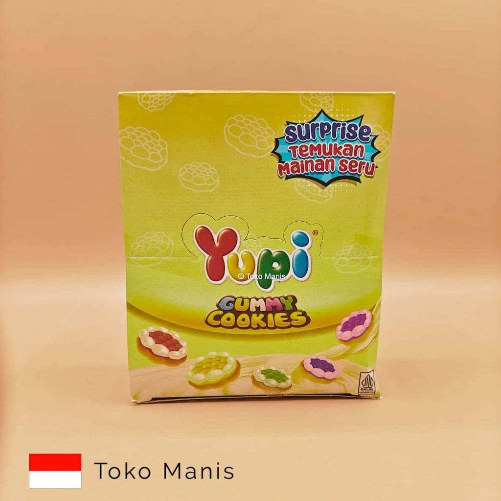 YUPI Gummy Cookies 24 pcs x 6 g